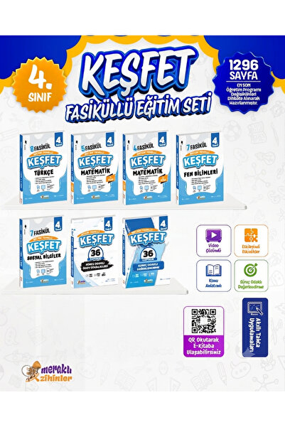 meraklı zihinler 4. SINIF KEŞFET BECERİ TEMELLİ FASİKÜL SET (GÜNCEL MÜFREDAT)