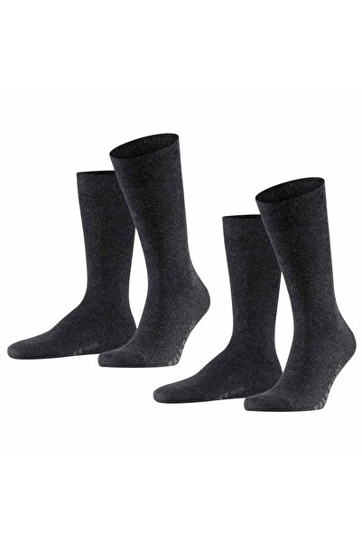 FALKE Herren Socken Swing 2er-Pack - Herren, Strümpfe,Twopack, Uni, 39-46