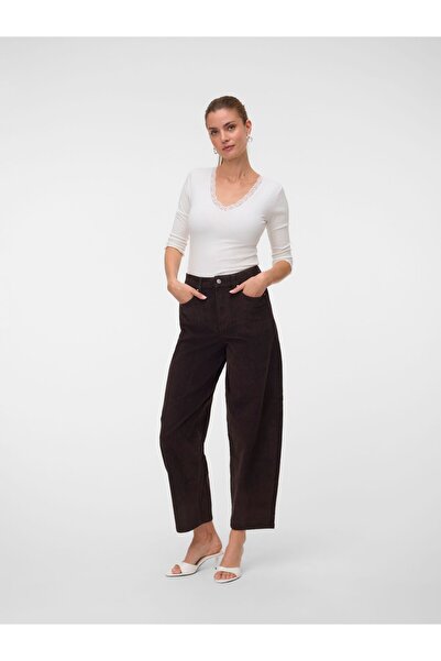 Vero Moda Hose VMBILLIE Hohe Taille Hose