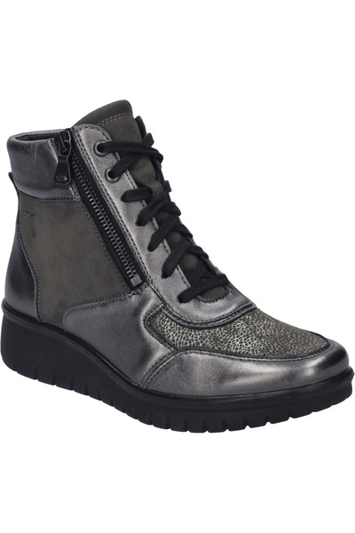 Josef Seibel Calais 02 | Stiefelette für Damen | Grau Calais 02, anthrazit-kombi