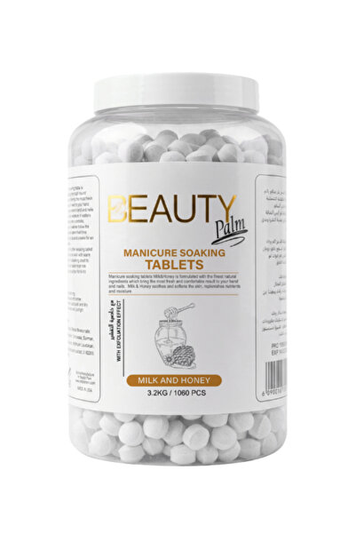 Beauty Palm Manicure Soaking Tablets 1060pcs - Milk & Honey, 3.2kg