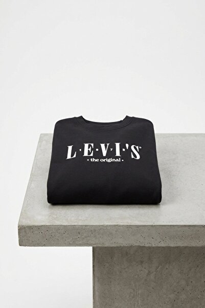 Levi's Comfortable Round Neck Printed Sweatshirt 38712-0455