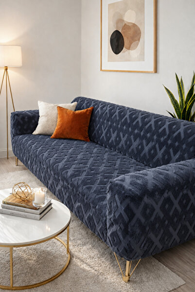 HaNemCe Lycra Elastic Slip-On Wellsoft Sofa Cover Seat Cover X Pattern (the P...