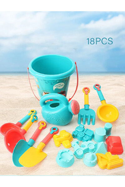 Choice 18PCS 18PCS Beach Toy Set Bucket Seaside Children Play Water Tool Car ...