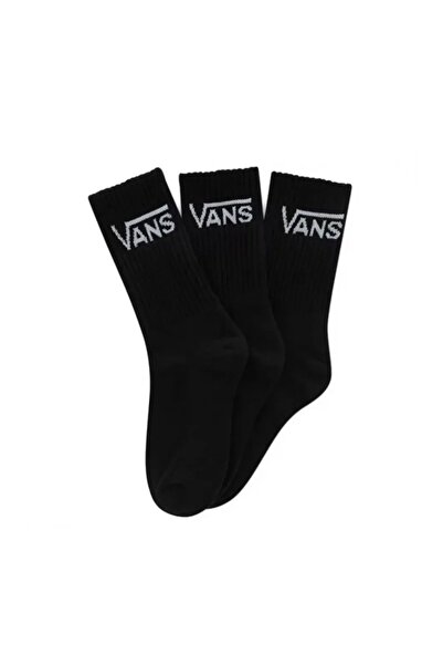 Vans WM CLASSIC CREW Γυναικεία 6.5-10 3 ΤΕΜ. VN0A49ZFBLK-BLK Μαύρο