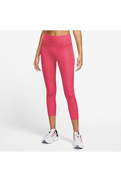 Nike W NK DF FAST CROP CZ9238-629 Ροζ