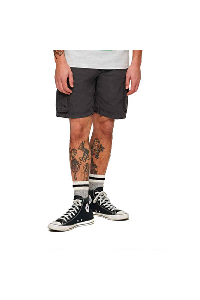SUPERDRY D3 OVIN PARACHUTE LIGHT SHORT M7110435A-04A Μαύρο