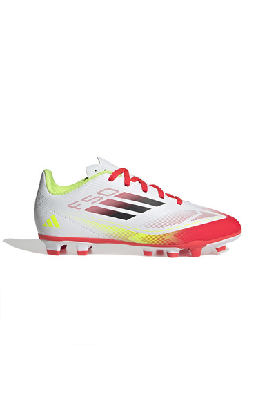adidas Παπούτσια Ποδοσφαίρου Performance F50 CLUB FG/MG J IE1309 Λευκά