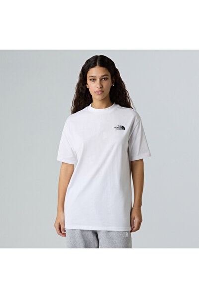 THE NORTH FACE ΒΑΣΙΚΟ OVERSIZE T-SHIRT NF0A87NQFN4-FN4 Λευκό