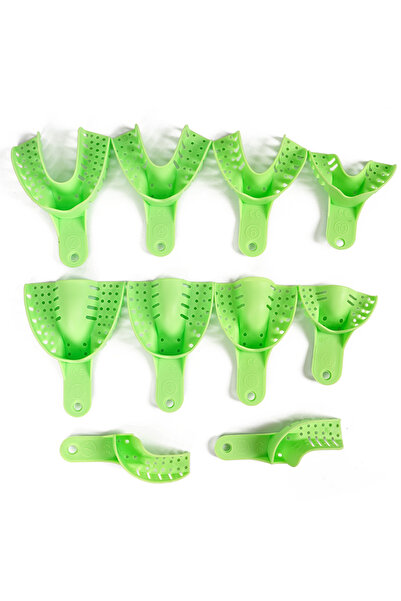 Choice 1 Whole Set Dental Impression Trays Holder Disposable Plastic Denture ...