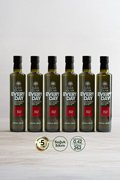 Gaia Oliva Everyday 500 ml Natürel Sızma Zeytinyağı