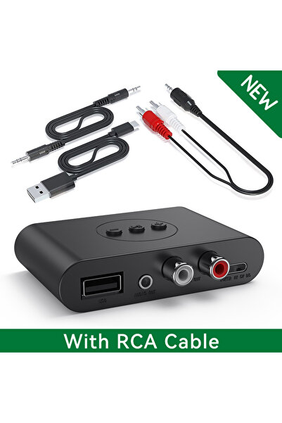 Choice With RCA Cable NFC Bluetooth Audio Receiver 3.5mm AUX RCA USB U-Disk S...
