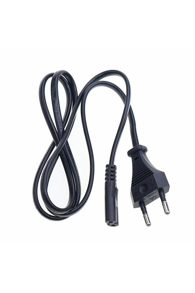 Choice1 EU 1m EU US AC Power Cable 2pin IEC C7 Power Extension Cord For PSP P...