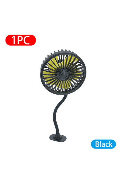 Choice 1 set SEAMETAL Car Electric Fan Strong Wind 3-Speed Cooling Fan for Re...