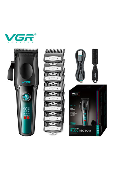 Choice1 ماكينة حلاقة شعر جديدة عالية الجودة من USB VGR، هيكل معدني، شفرة حادة...