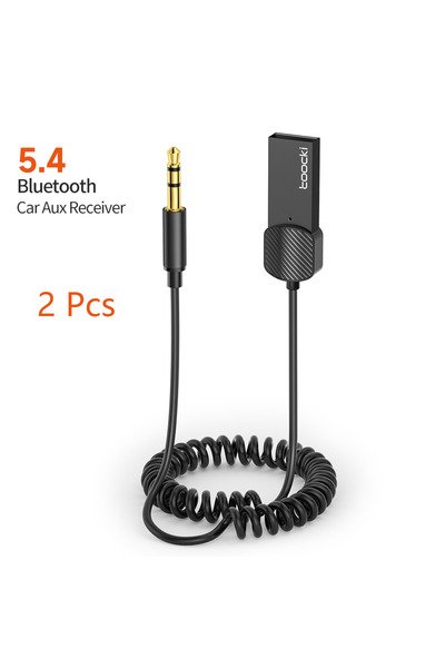 choice2 toocki 2PCS Black Toocki AUX Bluetooth Car Adapter Dongle Cable For C...
