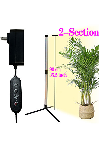 Choice EU 2 sections Full Spectrum LED Grow Light Phyto Lamps Plant Growth La...
