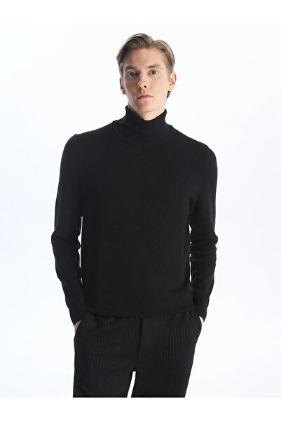 LC Waikiki Turtleneck Long Sleeve Men's Knitwear Sweater (W5)