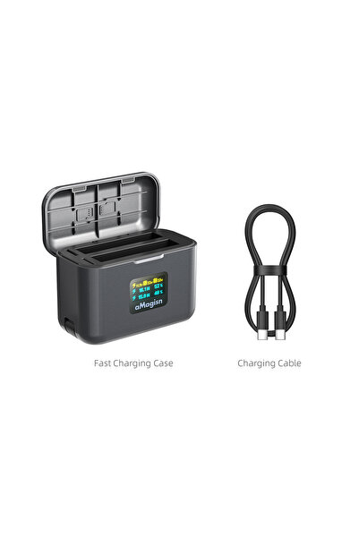 Choice For Insta360 X4 Air Fast Charging Case aMagisn 36W Fast Charging Case ...