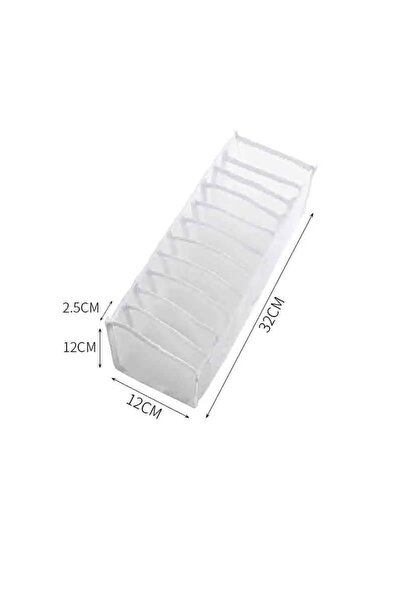Choice 1pcs White 11 grids 1-2PC 6/7/11 Grids Closet Organizer for Socks Home...