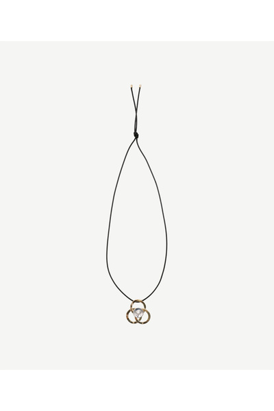 Yargıcı Necklace with Metal Ring Accessory