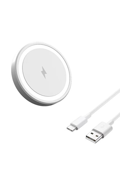 Choice1 White with USB 15W Ultra Thin Wireless Charger, Fast Qi Charging Pad ...
