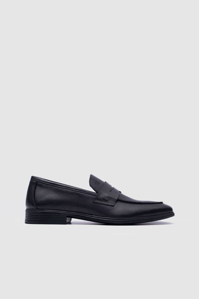 TOGO Siyah Erkek Klasik Penny Loafer Ayakkabı [TG052344]