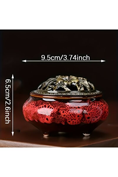 Choice Red Creative Home Spiral Aromatherapy Cigarette Holder, Used as a Deco...
