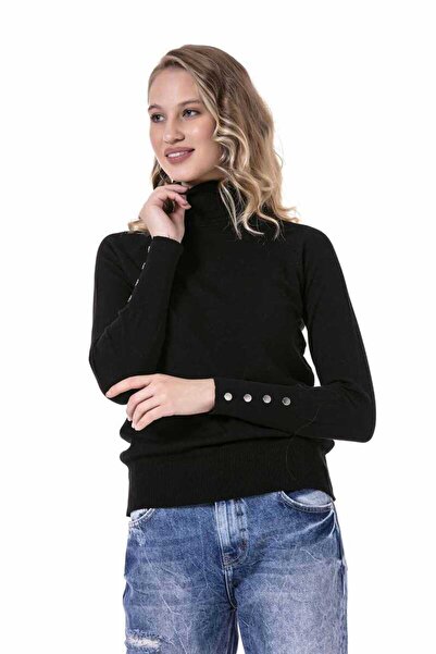 Cipo&Baxx WP228 Pulover cu guler înalt