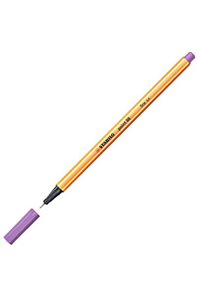 Stabilo 88/59 İnce Uçlu Keçeli Kalem 88 Point 0.4 Mm Açık Lila (10 Lu Kutu)