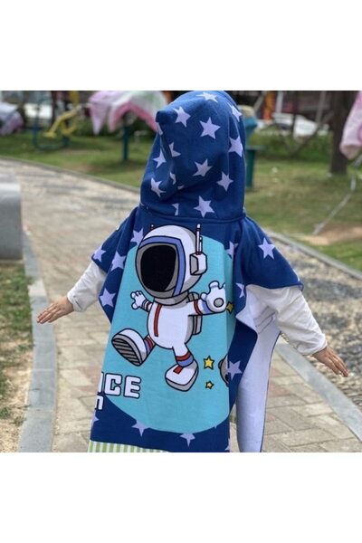 Choice Astronaut Newborn Wrap Blanket Cartoon Child Kid Hooded Cloak Infant B...