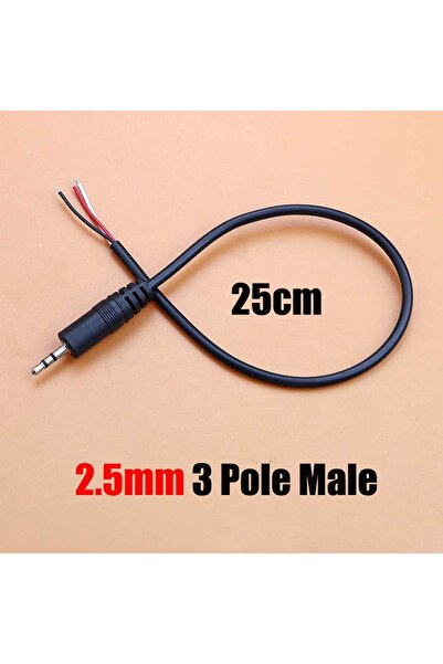 Choice 2.5mm 3 Pole Male 1pcs 2.5mm 3.5mm Mono Stereo Audio Cable Male Female...