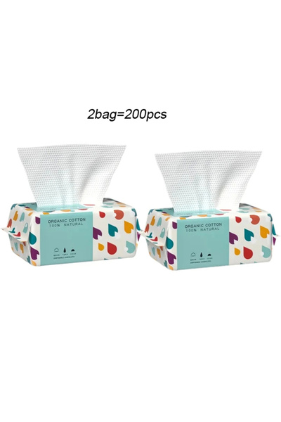Choice 2bag 1 Bag Thickened Disposable Face Towel 100Cotton Soft Fabric Trave...