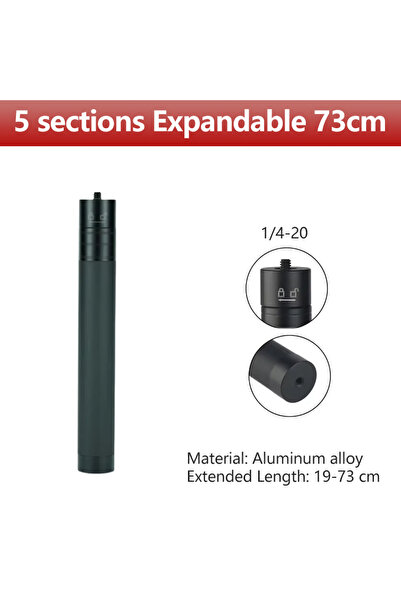 Choice6 73cm Selfie Stick X5/X4/X3/X2 Handheld Selfie Stick Tripod Bullet Tim...