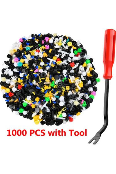Choice5 1000pcs with tool 1000Pcs Mixed Car Buckle Car Bumper Door Panel Fixe...