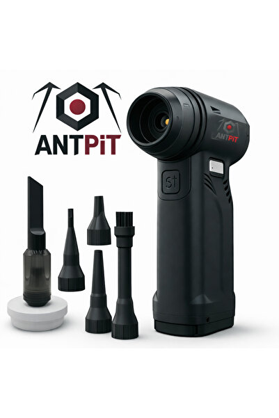 ANTPiT Suflanta Aer Profesionala cu Lanterna Pentru Curatare Auto, Gratar, Fi...