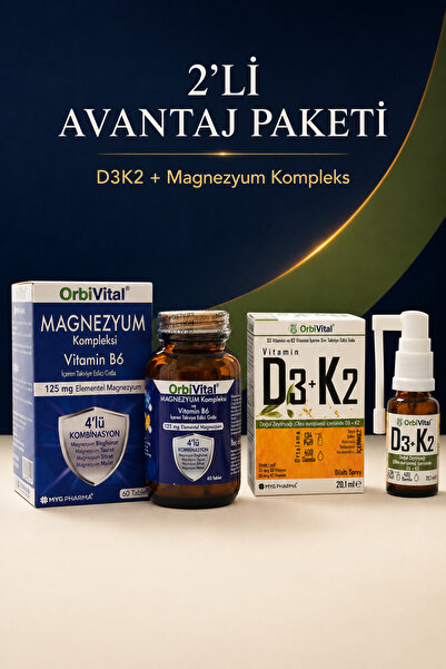 Avantaj Paket D3K2+Magnezyum Kompleks