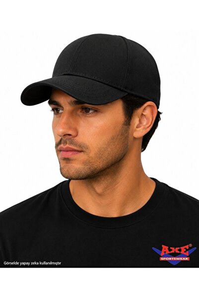 AXE SPORTSWEAR Baseball Sports Casual Basic Cap Hat with Adjustable Velcro on...