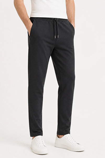 Bravie Men's Straight Leg Sweatpants Black 1011