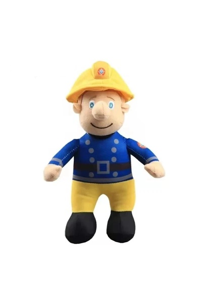 Choice 25cm New 25CM Cartoon Fireman Sam Plush Toy Anime Kawaii Firefighter S...