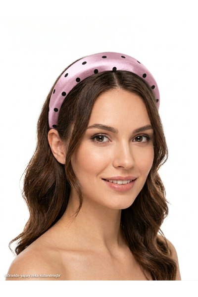 AXE SPORTSWEAR Women's Polka Dot Crown Hair Band Hair Crown