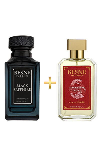 besneparfum Besne Black Sapphire Afrodızyakk Effect Parfüm Set