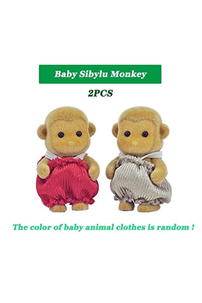 Choice6 KK10 Simulation Forest Animal Baby Toys Rabbit Family Dolls Dollhouse...