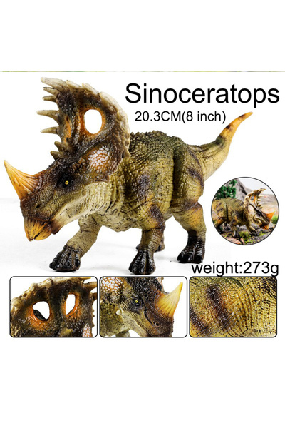 Choice3 Sinoceratops Sinoceratops Dinosaur Toy, Cool Plastic Dinosaur Animal ...
