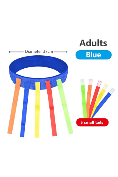 Choice Adults-Blue Boys and Girls Chasing Game Belts Ribbons Interactive Tail...