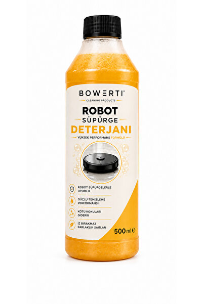 bowerti Robot Süpürge Deterjanı 500 ML | Robot Süpürge Temizleme Sıvısı | Big...