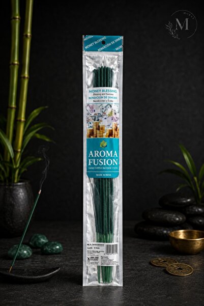 Morey Aroma Fusion 10 Adet Organik Çubuk Tütsü 1 Paket (50 CM - 3 SAAT YANMA ...