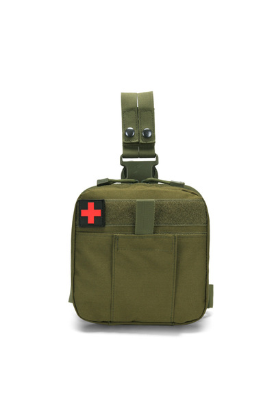 Choice army green Drop Leg Pouch Medical Kit Bag First Aid Kits Molle Thigh P...