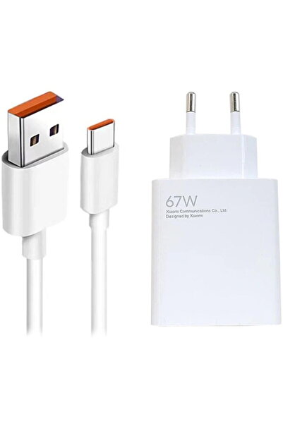 Xiaomi Încărcător 67W Combo de încărcare Tip-A, alb