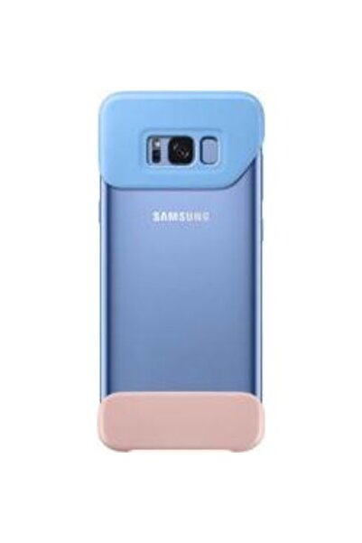 Samsung Husa 2 piese pentru Galaxy S8 Plus, EF-MG955CLEGWW, Albastru/Roz